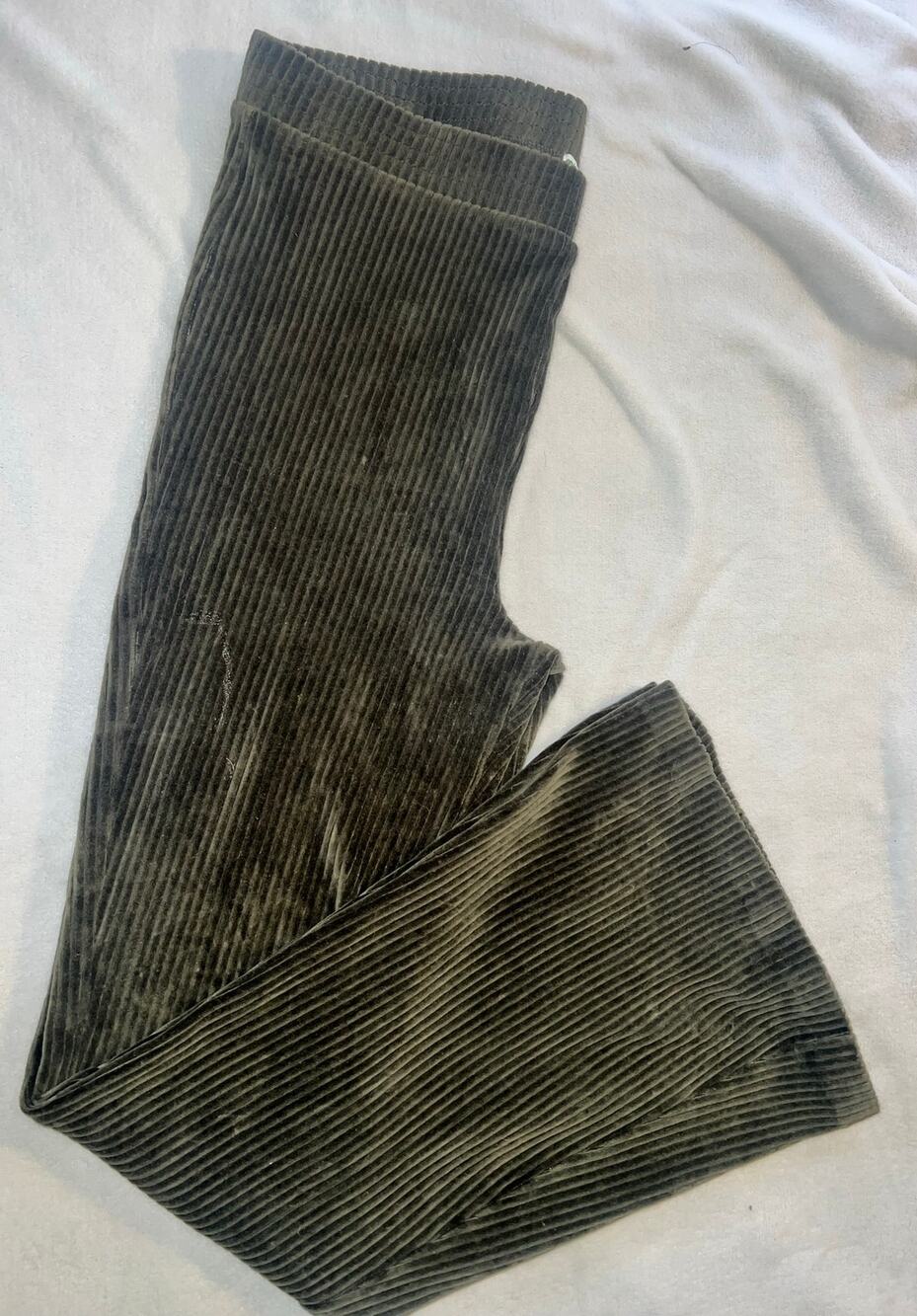 Aerie Boho Groove-On Velour High Waisted Flare Pant size XL